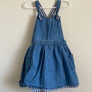 Denim dress size 4T